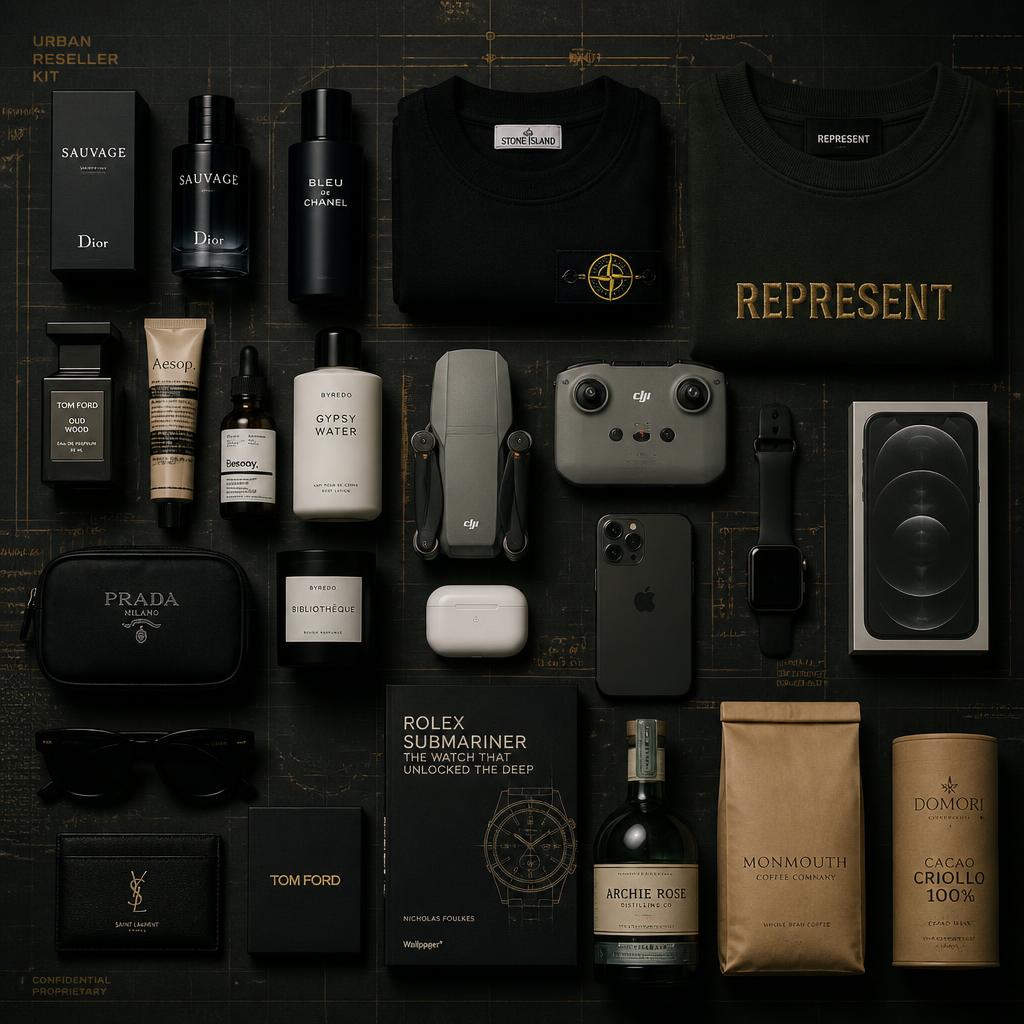 Curated multi-category stock